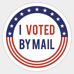 I Voted By Mail Sticker